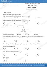 Đề thi học kì 2 Toán 4 Cánh diều - Đề số 3